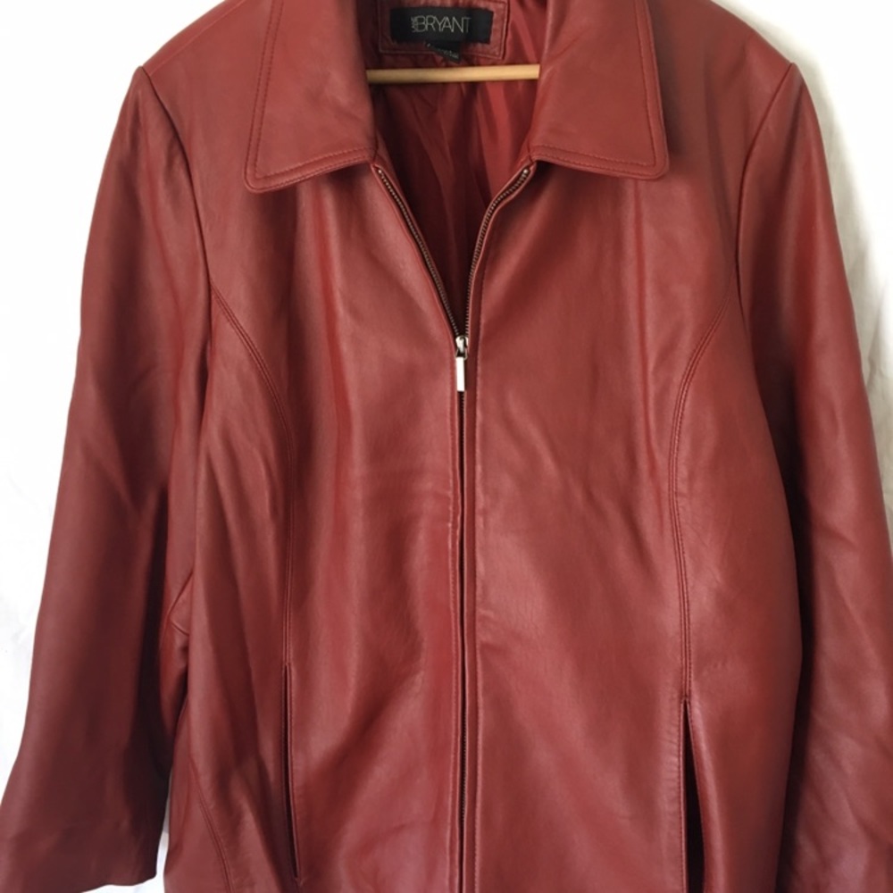 100% Leather Lining Coat - Picture 2 of 4